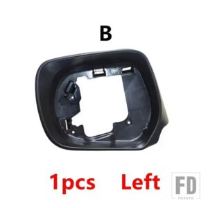 トヨタ ランドクルーザー 200 LC200 プラド LC150 FJ150 2012-2018用 オートバックミラーカバーレンズ ウィンカーライトフレーム アンダーキャ - B Left side LH