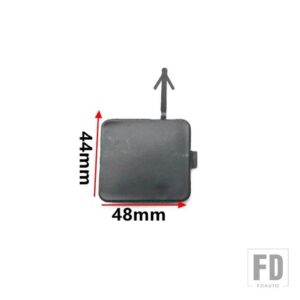 シトロエン 自動車用 リアバンパー牽引フックトレーラーキャップカバー C5 2008-15用 - 1pcs small 48 x 44mm