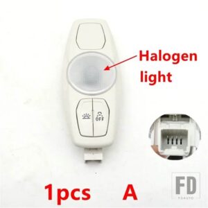 フォード 自動車用 読書灯 LED 天井ドームランプ フォーカス 3 4 MK3 MK4 クーガ エスケープ 新型モンデオ エベレスト エッジ 2012-2017用 - 1pcs A