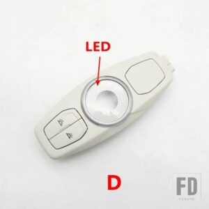フォード 自動車用 読書灯 LED 天井ドームランプ フォーカス 3 4 MK3 MK4 クーガ エスケープ 新型モンデオ エベレスト エッジ 2012-2017用 - 1pcs D