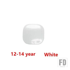 トヨタ カムリ 2006-10-2014 フロントバンパー 牽引フックカバー トレーラーキャップ - 12-14 White