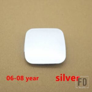 トヨタ カムリ 2006-10-2014 フロントバンパー 牽引フックカバー トレーラーキャップ - 06-08 silver