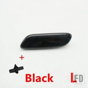 ヘッドライト ヘッドランプ ヘッドライト ランプ ウォッシャー ノズル アクチュエーター カバー キャップ LEXUS IS250 IS300 IS350 2006 2007 - black left side