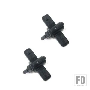 ヘッドライト ヘッドランプ ヘッドライト ランプ ウォッシャー ノズル アクチュエーター カバー キャップ LEXUS IS250 IS300 IS350 2006 2007 - 2pcs connector