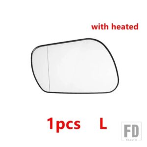 マツダ 自動車用 バックミラーカバーフレーム ガラスレンズ 3 BK M3 2003-09用 - 1pcs Lens heated L
