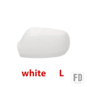 マツダ 自動車用 バックミラーカバーフレーム ガラスレンズ 3 BK M3 2003-09用 - 1pcs white L