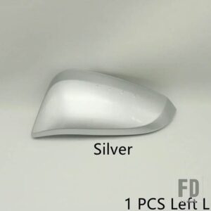 トヨタ サイド リアビューミラーカバー ウィンカーライト ヒーター付きレンズ RAV4 2013-19用 - 1 PCS Left L Silver