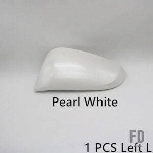 トヨタ サイド リアビューミラーカバー ウィンカーライト ヒーター付きレンズ RAV4 2013-19用 - 1 PCS L Pearl white