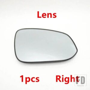 トヨタ サイド リアビューミラーカバー ウィンカーライト ヒーター付きレンズ RAV4 2013-19用 - 1pcs heated Lens R