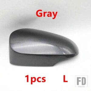 トヨタ カムリ XV50 7代目 2012-17年式用 サイドバックミラーカバーベースキャップ - 1pcs gray Left