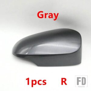 トヨタ カムリ XV50 7代目 2012-17年式用 サイドバックミラーカバーベースキャップ - 1pcs gray Right