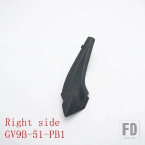 マツダ 6 アテンザ 2013-19用 フロントガラスフェンダーグリルドレンパネルモールディングカバー - 1pcs right side