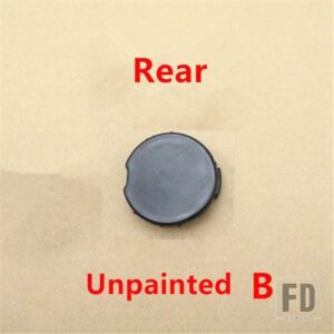 未塗装 フロント/リアバンパー 牽引フック アイカバーキャップ SMART FORTWO 453 2016 2017 2018 に適合 - Rear cap unpaint B