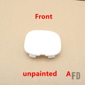 未塗装 フロント/リアバンパー 牽引フック アイカバーキャップ SMART FORTWO 453 2016 2017 2018 に適合 - Front cap unpaint A