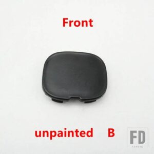 未塗装 フロント/リアバンパー 牽引フック アイカバーキャップ SMART FORTWO 453 2016 2017 2018 に適合 - Front cap unpaint B