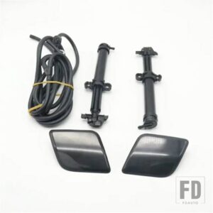 プジョー 自動車用 フロントバンパーヘッドライトウォッシャーノズル ウォータースプレージェット 508 2010-14用 - 1 set with cover
