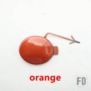シボレー アベオ 2011-14 フロントバンパー 牽引フック カバー キャップ - Orange