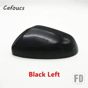 リバースミラーアセンブリカバー/ウィンカー/ランプリアビューレンズフレーム SAIC MG ZS RX3 2017-2021用 - black cover left