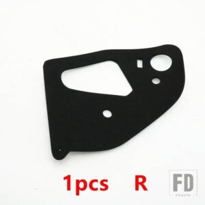 トヨタ ヤリス 2008-12用 自動車用 リアバンパー ヘッドライト テールライト ランプ シーリング ガスケット - 1pcs Right