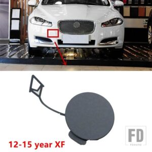 ジャガー フロントバンパー牽引フックカバーキャップアイ未塗装色 XF XFL XJL XE XEL F-PACE用 - 12-15 year XF