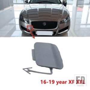 ジャガー フロントバンパー牽引フックカバーキャップアイ未塗装色 XF XFL XJL XE XEL F-PACE用 - 16-19 year XF XFL