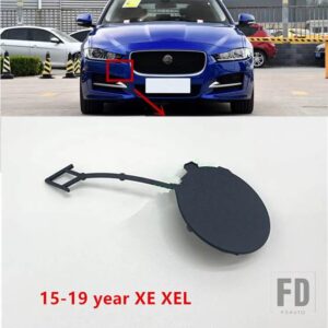 ジャガー フロントバンパー牽引フックカバーキャップアイ未塗装色 XF XFL XJL XE XEL F-PACE用 - 15-19 year XE XEL