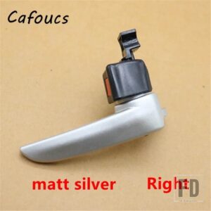 マツダ 自動車用 インナードアハンドル 6 2003 -2006 GG GY ワゴン GR1L-58-330 GR1L-59-330 - Matt silver right