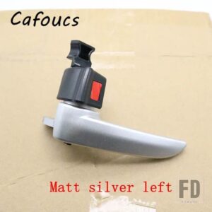 マツダ 自動車用 インナードアハンドル 6 2003 -2006 GG GY ワゴン GR1L-58-330 GR1L-59-330 - Matt silver left