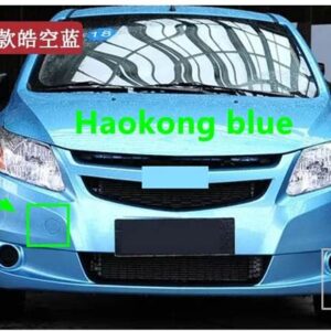 シボレー 自動車用 フロントバンパー牽引フックカバー トレーラーキャップ SAIL 2010-2014用 - blue A