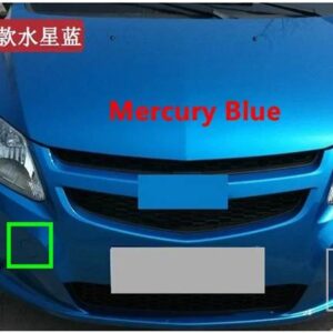 シボレー 自動車用 フロントバンパー牽引フックカバー トレーラーキャップ SAIL 2010-2014用 - blue B