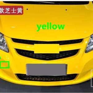 シボレー 自動車用 フロントバンパー牽引フックカバー トレーラーキャップ SAIL 2010-2014用 - Yellow