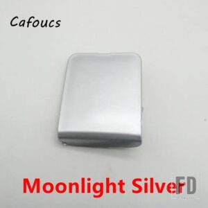日産 フロントバンパー牽引フックホールアイカバートレーラーキャップ QASHQAI J10 2007 2008 2009 2010用 - Moonlight Silver