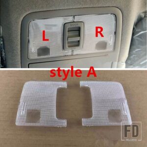 トヨタ フロントインテリア読書灯キャップシェル天井ドームライトカバー RAV4 RAV 4 2009-13用 - 1pair A