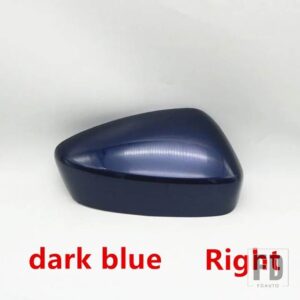 マツダ 自動車用 バックミラーカバーキャップシェルハウジング CX-5 CX5 2012 2013 2014 アクセサリー - dark blue R