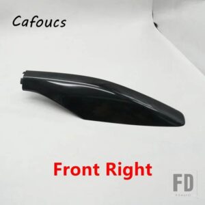 トヨタ 自動車用 ルーフラックレールキャップエンド装飾カバーシェル交換用 ランドクルーザープラドLC120 FJ120 2003-06-2009 - 1pcs Front right C