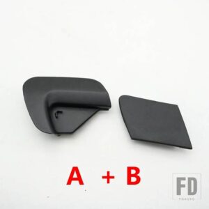 トヨタ 未塗装オートカーフロントバンパー牽引フックカバーグリルキャップトレーラーシェル52127-52931 ヤリスLE 2012 2013 2014用 - A and B