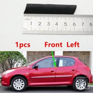 シトロエン プジョー 206 207 C2 用 外側の窓用ゴム製シーリングストリップ 1個 - 1pcs Front left FL