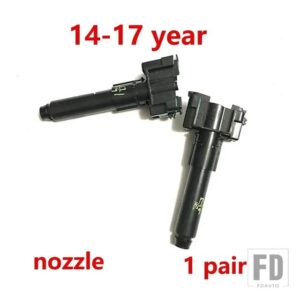 トヨタ ランドクルーザー プラド LC150 2010 2011 2012-2019 2020用 自動車用 フロントバンパー ヘッドライトウォッシャー - 1 pair nozzle 14-17
