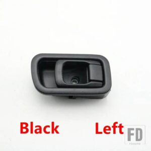 日産 内側ドアハンドル フレーム付き フロンティア ナバラ D22 1997-2004用 - Black Left