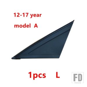 フォード バックミラーサイドトライアングルカバー外装トリムパネル フォーカスMK2 MK3 2005 2006 2007 -2012-2017用 - 1pcs 12-17 Left A
