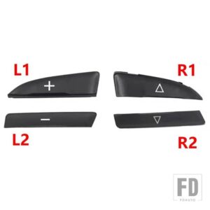 ROEWE 360 RX3 RX5 I5 I6 MG6 HS GS ZS用多機能ステアリングホイールスイッチボタンカバー - L1 L2 R1 R2