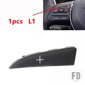 ROEWE 360 RX3 RX5 I5 I6 MG6 HS GS ZS用多機能ステアリングホイールスイッチボタンカバー - 1pcs L1 cover