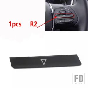 ROEWE 360 RX3 RX5 I5 I6 MG6 HS GS ZS用多機能ステアリングホイールスイッチボタンカバー - 1pcs R2 cover