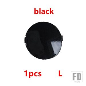 マツダ カーアクセサリー フロントバンパー トレーラーキャップ 牽引フックカバー CX-3 CX3 DK 2014-2023 部品ナンバー D10J-50-A12A - 1pcs black Left