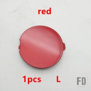 マツダ カーアクセサリー フロントバンパー トレーラーキャップ 牽引フックカバー CX-3 CX3 DK 2014-2023 部品ナンバー D10J-50-A12A - 1pcs red left