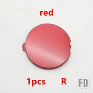 マツダ カーアクセサリー フロントバンパー トレーラーキャップ 牽引フックカバー CX-3 CX3 DK 2014-2023 部品ナンバー D10J-50-A12A - 1pcs red right