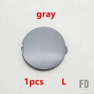 マツダ カーアクセサリー フロントバンパー トレーラーキャップ 牽引フックカバー CX-3 CX3 DK 2014-2023 部品ナンバー D10J-50-A12A - 1pcs gray Left