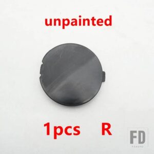 マツダ カーアクセサリー フロントバンパー トレーラーキャップ 牽引フックカバー CX-3 CX3 DK 2014-2023 部品ナンバー D10J-50-A12A - 1pcs unpainted R