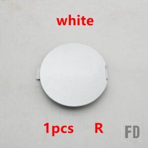 マツダ カーアクセサリー フロントバンパー トレーラーキャップ 牽引フックカバー CX-3 CX3 DK 2014-2023 部品ナンバー D10J-50-A12A - 1pcs white Right