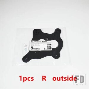 トヨタ アウターリアバンパー ヘッドライト テールライト ランプ シーリングガスケット カローラ 2014-18用 - 1pcs outer Right